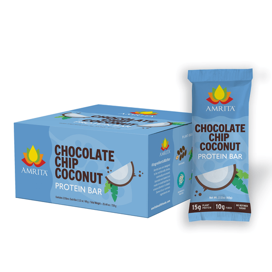 amrita-health-foods protein bars Chocolate Chip Coconut