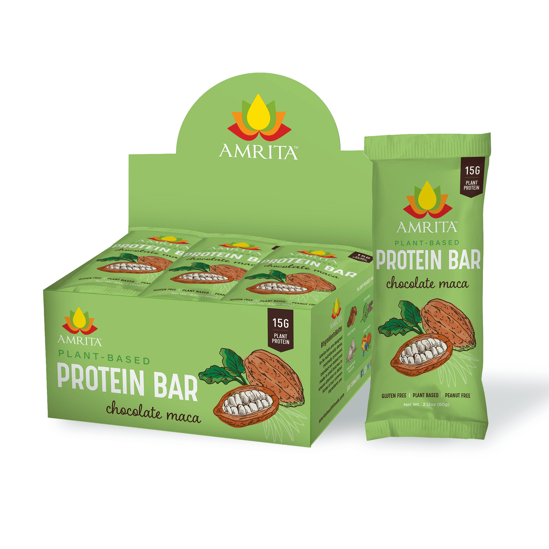 Vegan Protein Bars | Amrita Health Foods