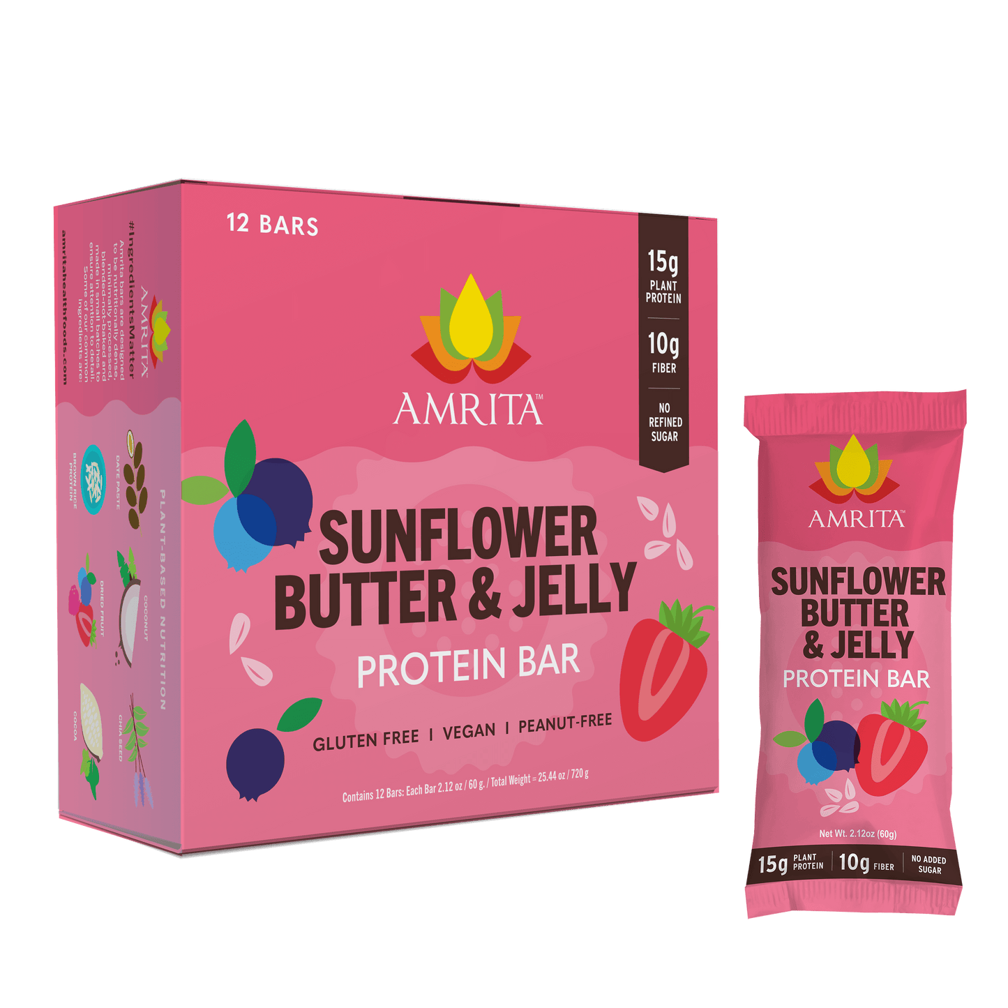 amrita-health-foods Sunflower Butter and Jelly